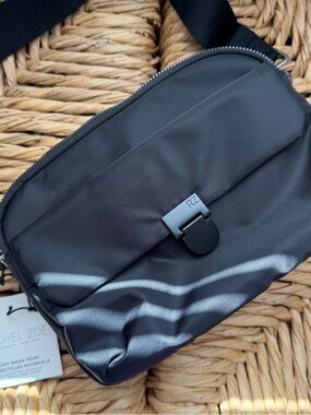 Rachel Zoe Black Nylon Crossbody Bag